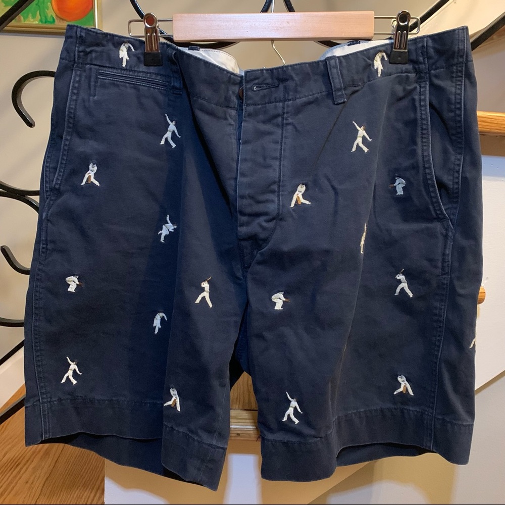 POLO Ralph Lauren ’67 Embroidered Cricket Shorts